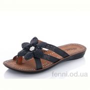 Шлепки Selena 01-7260 черный