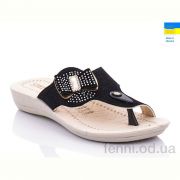 Шлепки Selena ТЖ19 палец 03-03-1 черный