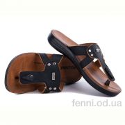 Шлепки Selena 1058 палец черный Шлепки Selena 1058 палец черный