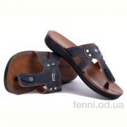 Шлепки Selena 1058 палец серый Шлепки Selena 1058 палец серый