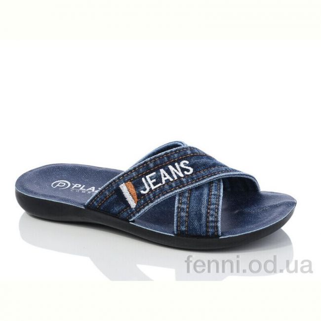 Шлепки Oscar 4 синій