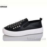 Слипоны Super Gear D728-1 black