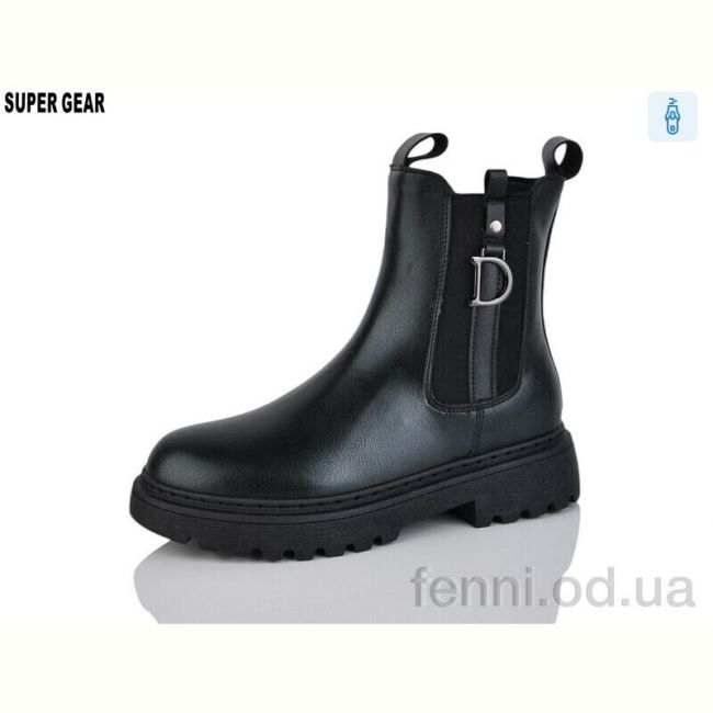 Ботинки Super Gear PV25-13 black Ботинки Super Gear PV25-13 black