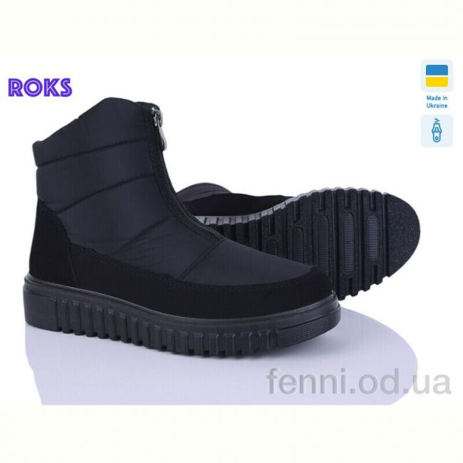 Дутики Roks 4405 чорний Дутики Roks 4405 чорний