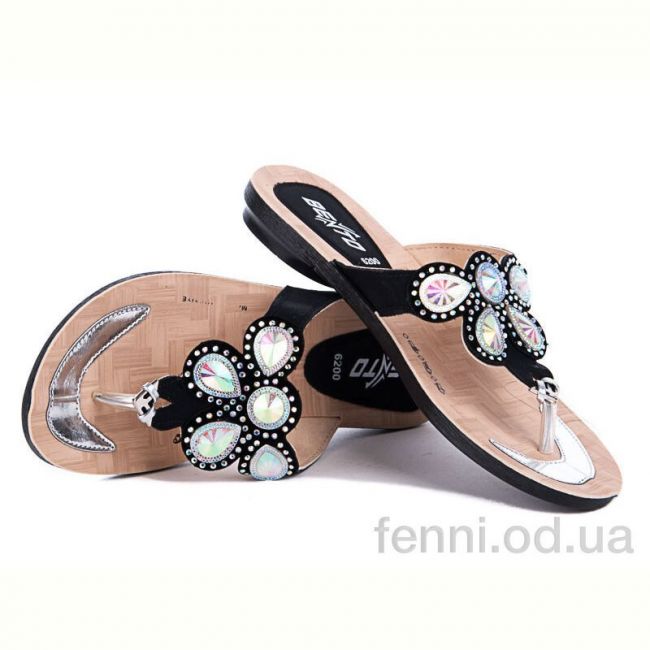 Шлепки Selena 6232 черный Шлепки Selena 6232 черный