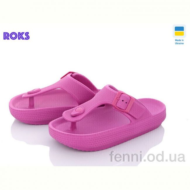 Шлепки Roks Dago 251 ягідний Шлепки Roks Dago 251 ягідний
