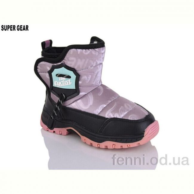 Дутики Super Gear SG0766-3 pink