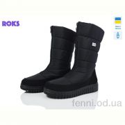 Дутики Roks 4401 чорний