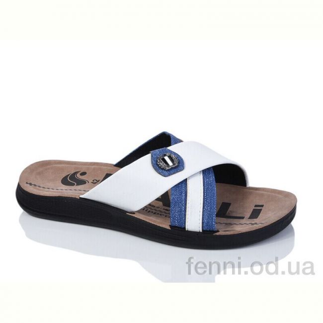 Шлепки Oscar 51-19 білий Шлепки Oscar 51-19 білий