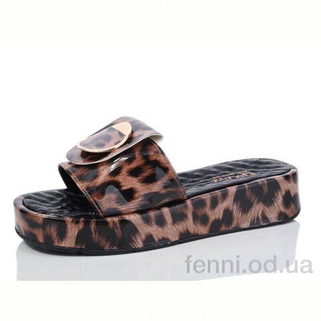 Шлепки Sali-2 101 лео-коричневий Шлепки Sali-2 101 лео-коричневий