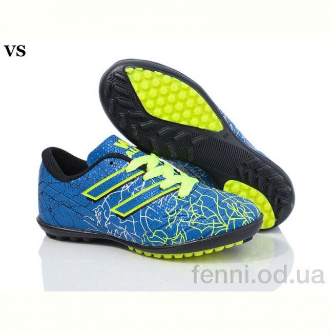 Футбольная обувь VS Walked 0027 синій Футбольная обувь VS Walked 0027 синій