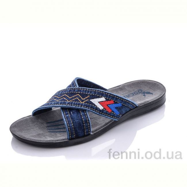 Шлепки Oscar Х209 джинс
