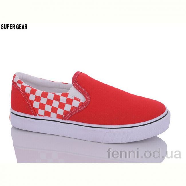 Слипоны Super Gear A222 red